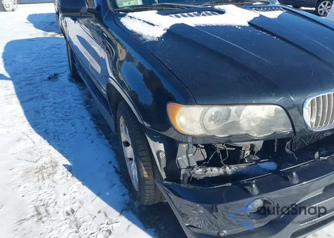 2001 BMW X5 4.4 z USA, uszkodzony, nr VIN WBAFB33541LH24903